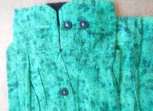 Cross Color Green Shirt