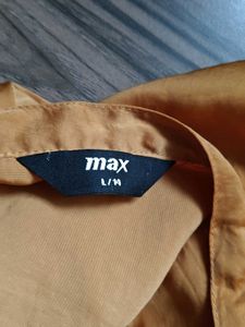 Max Gold Top Artificial Silk Or Polister