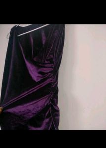 Purple Velvet Dress ✨💜