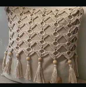 Crochet Pillow Cover