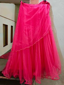 Hot Pink Lehenga skirt