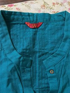 Teal Kurti Tunic Dress