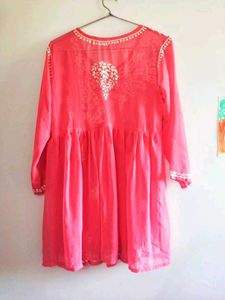 Thread Embroidered Kurta