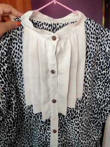 Animal Print Blouse