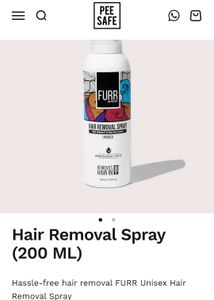 Branded Sealed Packed Furr Hair Removal Spray200ml