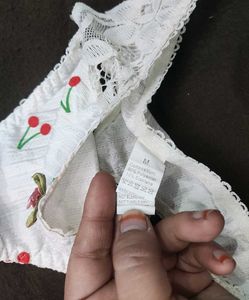 Cute Cherry Print Panties 🖤