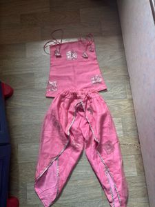 Kurti and Dhoti Set for Girls