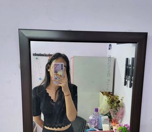Black Lace Top