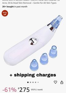 DermaSuction Pore Cleaner | Blackhead Remover