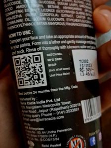 Terra Cacia Tea Tree Face Wash