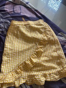 Cute Gingham Skirt