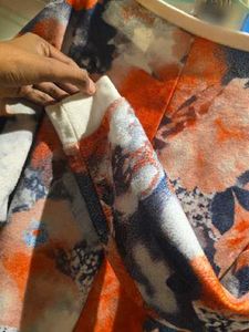 Floral Print Long sleeve sweater