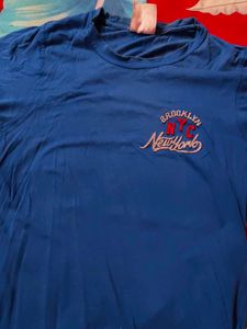 Blue Brooklyn NYC Tee