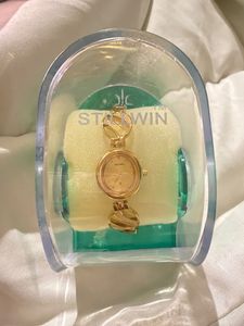 Aesthetic Pinterest Gold Watch