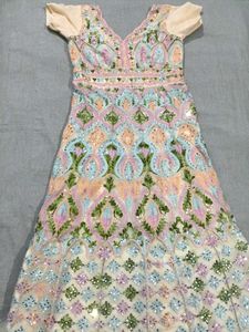 Multicolored Ethnic Gown 🌺