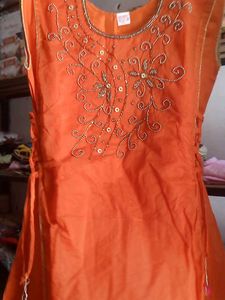 A line women kurti dress