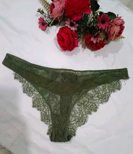 Imported Designer Panty With Zip