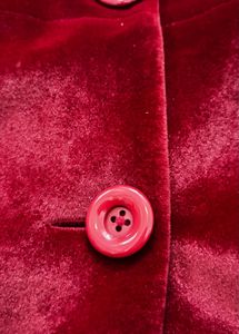 Premium Red Velvet Coat