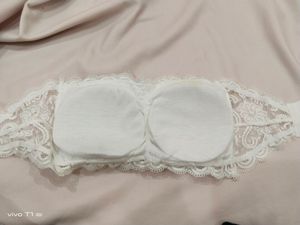 Transparent Strap Lacy Bralette For Women