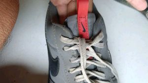 nike grey volt airforce 1(used needs a wash)