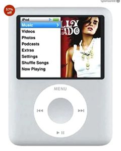 Original Apple ipod Nano Silver Music Player