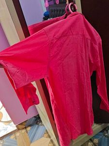 Pink Long Sleeve Shirt