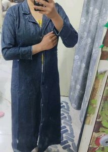 Denim Duster Coat