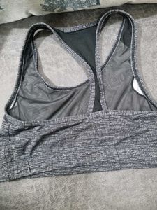 Domyos Gray Sports Bra