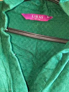Green Pathani Kurti