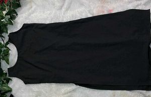 Sleeveless Black kurti