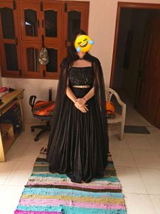 Stunning🔥Black Lehenga 😍✨