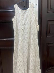 Pink Printed Kurta Set