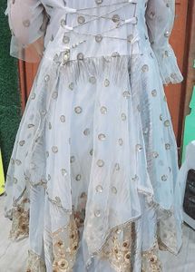 Elegant Ethnic Dress with Embroidery