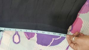 Black Pleated Mini Skirt