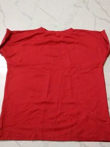 Red Women T - Shirt