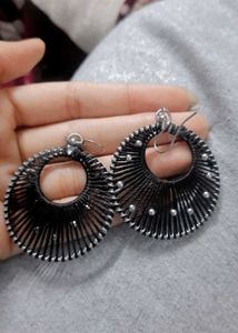 Stylish Black Earrings