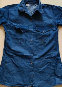 Shirt Style Top For Girls