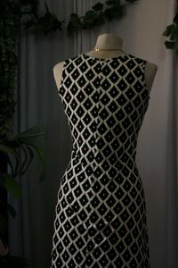 Allen Solly Patterned Tank Dress
