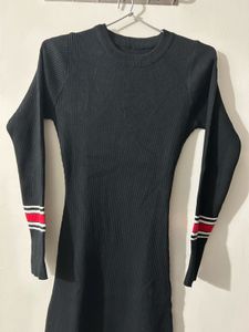 Black Knitted Dress