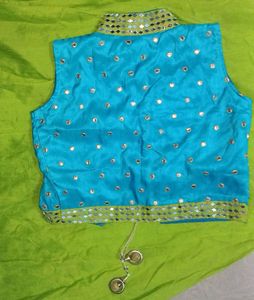 Parrot Green Colour Frock🦜