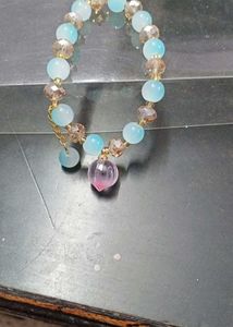 Pink Beaded Bracelet