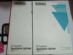 CA Foundation Quantitative Aptitude - Volumes 1 &