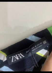 Zara Geometric Trousers