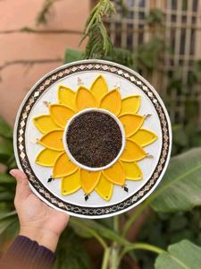 Handmade Swastika Lotus Wall Decor