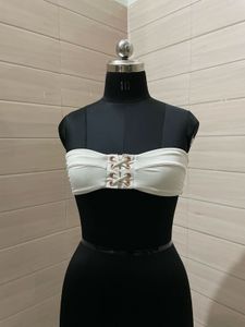 H&M White Tube Top