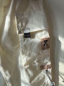 White Cargo Pants