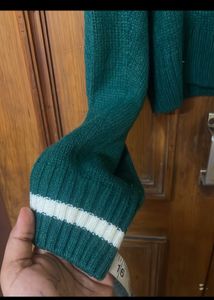 PRICE DROP H&amp;M Green Double Zipper