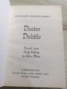 Doctor Dolittle Book