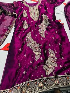 Elegant Embroidered Kurta Set