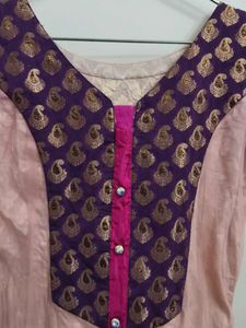 Gorgeous Net &amp; velvet Kurti